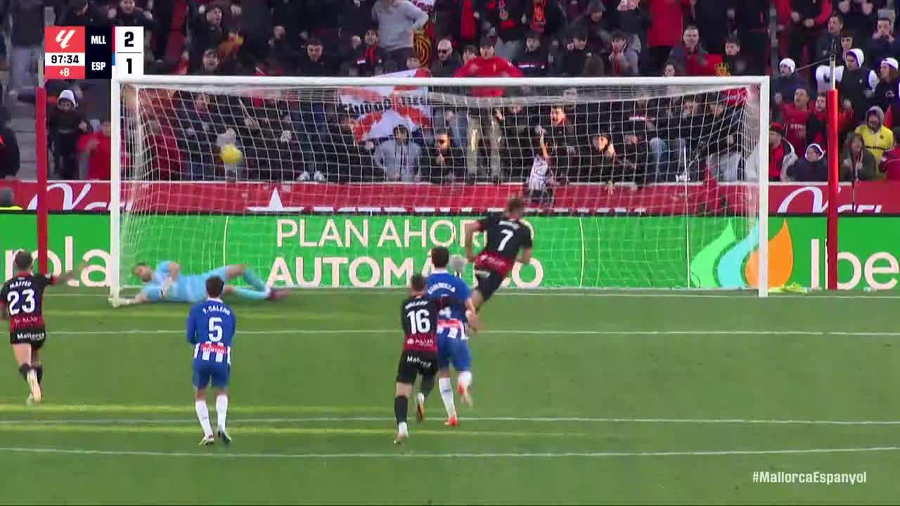 Vedat Muriqi scores Penalty Goals vs. Espanyol