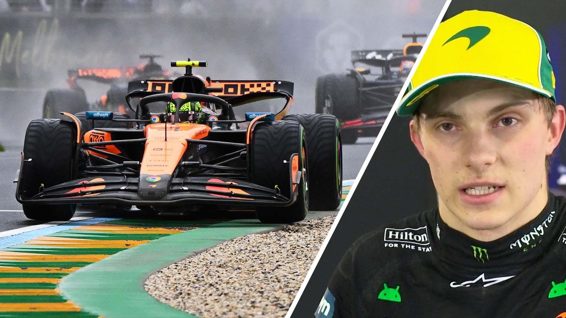 Piastri: 'Only myself to blame' for slide off the track
