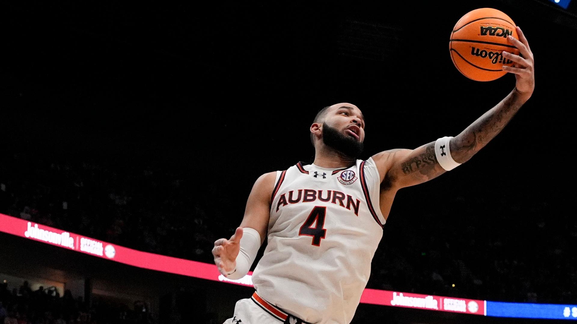 Which teams can challenge Auburn in the South Region?