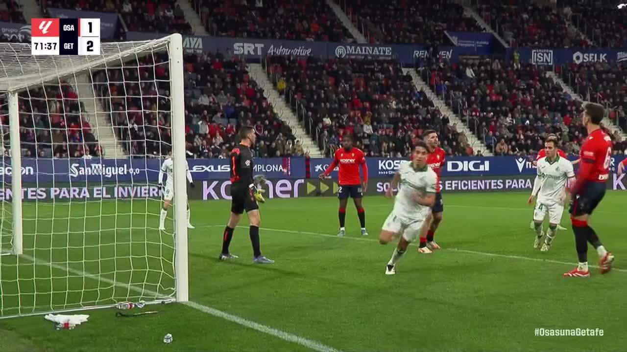 Ramón Terrats slots in the goal for Getafe