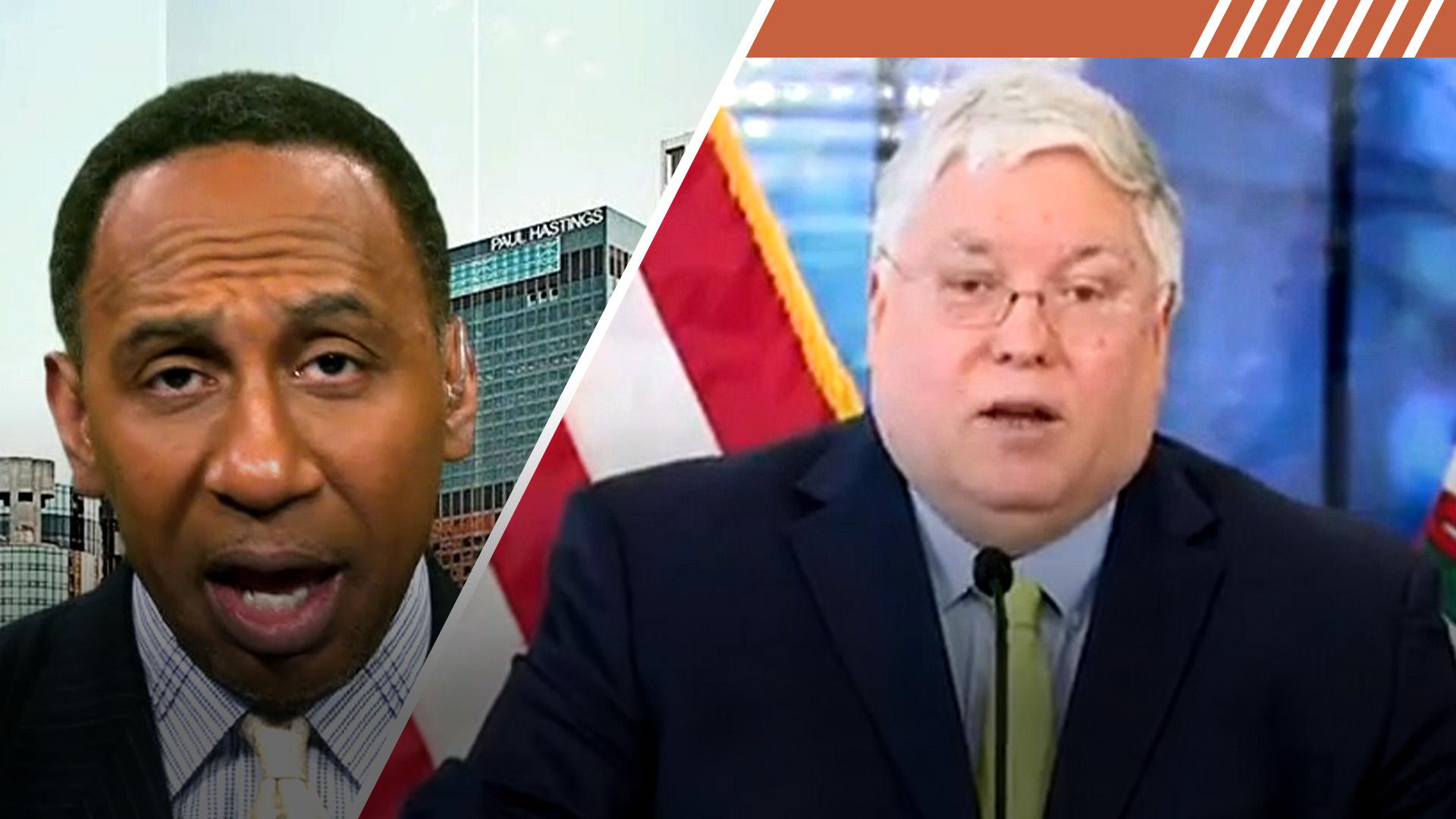 Stephen A. Smith calls West Virginia governor 'childish'