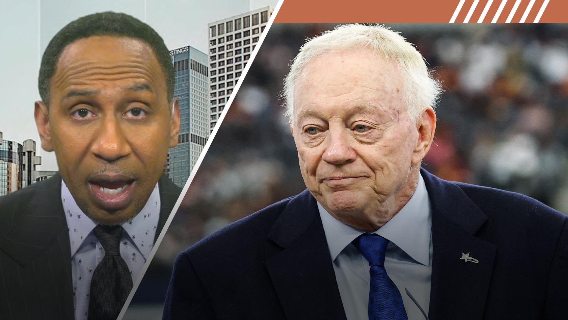 Stephen A. calls out Jerry Jones for being 'cheap'