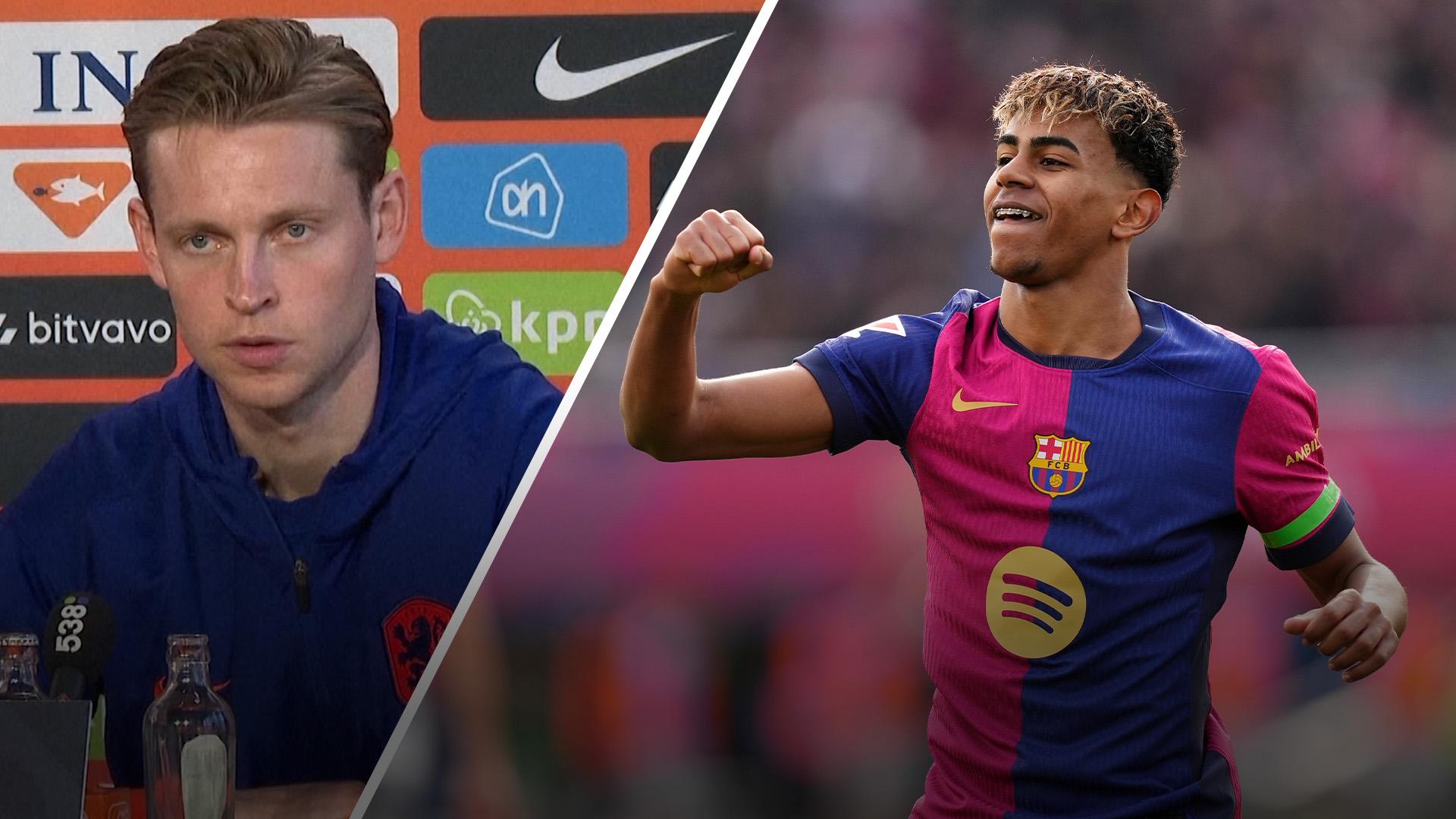 De Jong: You can't compare Yamal to Messi