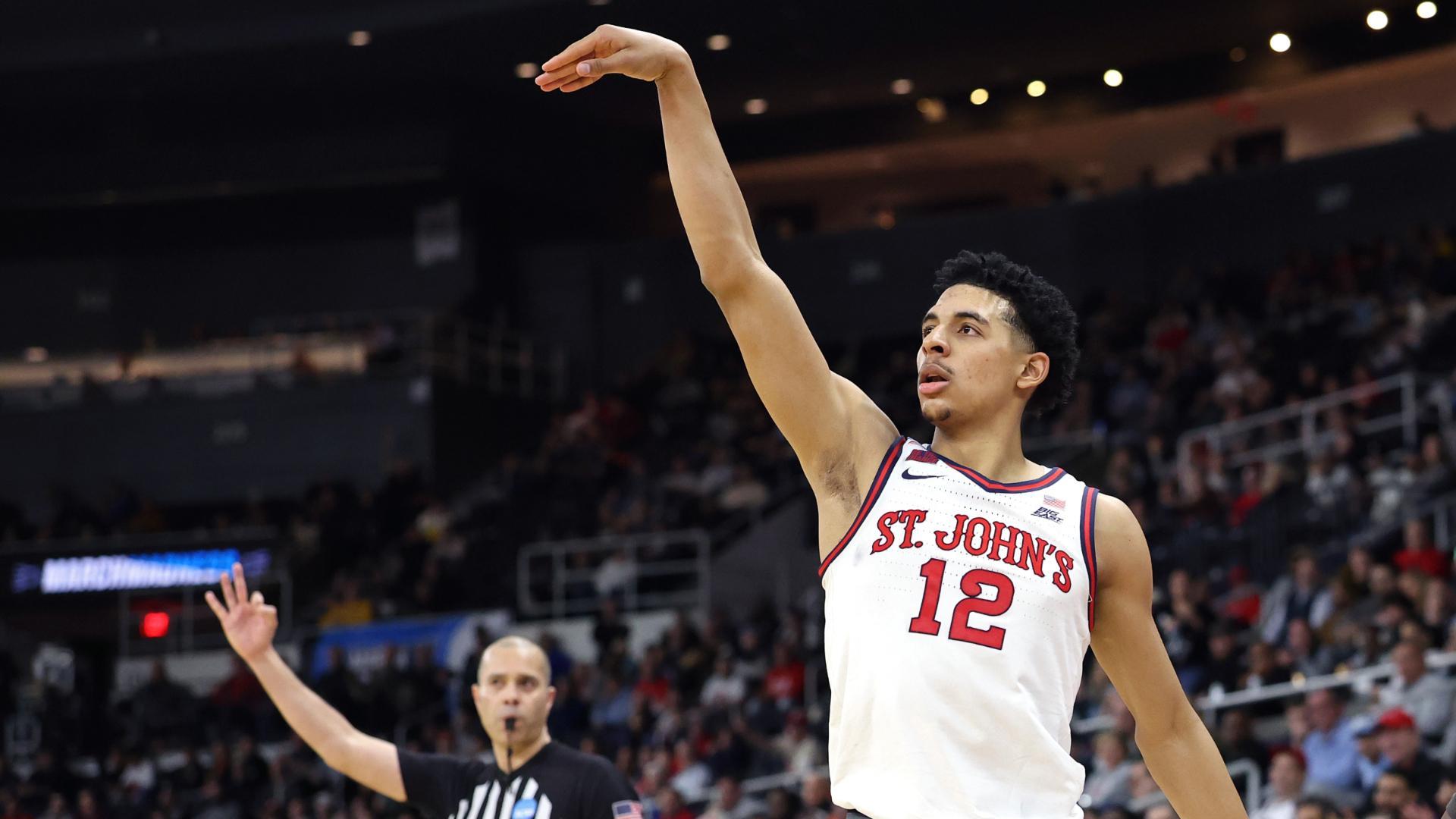 RJ Luis Jr. ties St. John's tourney record with five 3-pointers