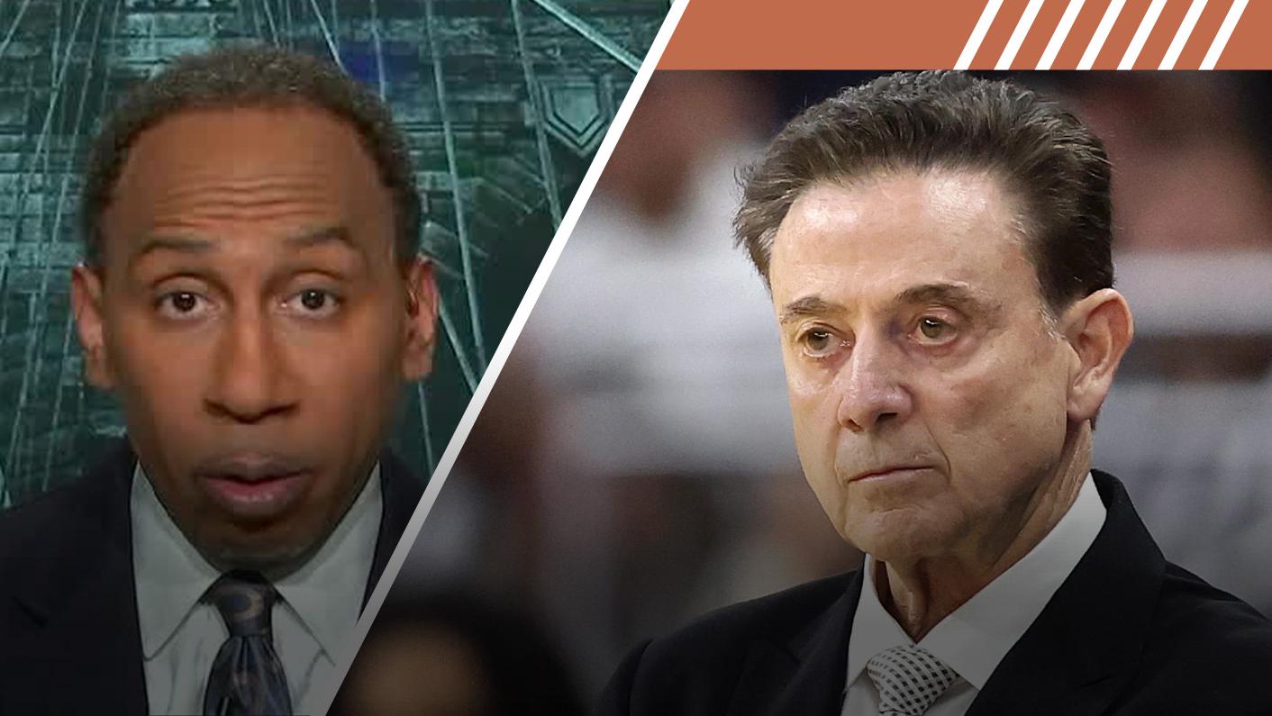 Stephen A. absolutely baffled by Rick Pitino benching RJ Luis Jr.