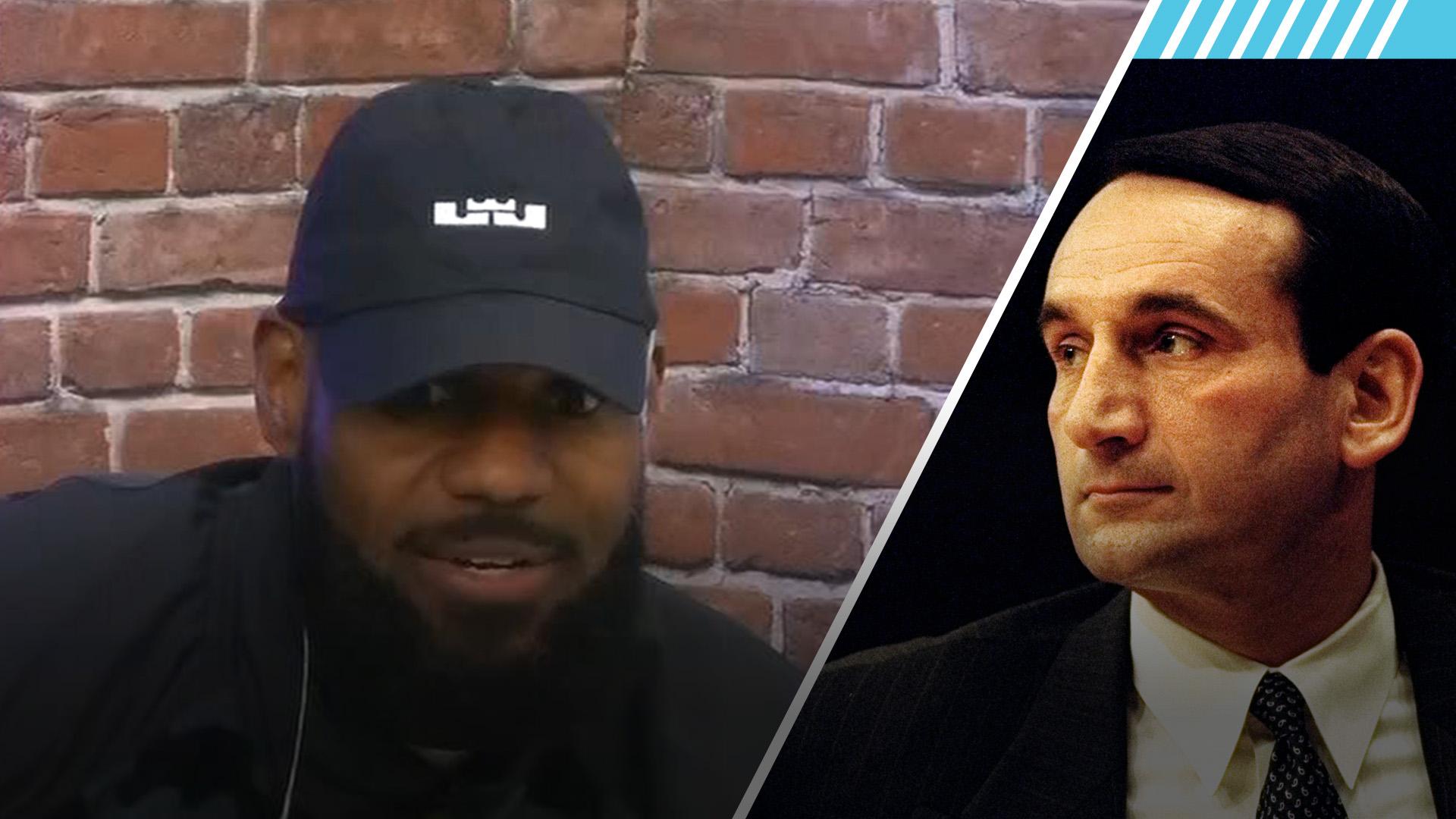 LeBron: I used to hate Duke when I was growing up
