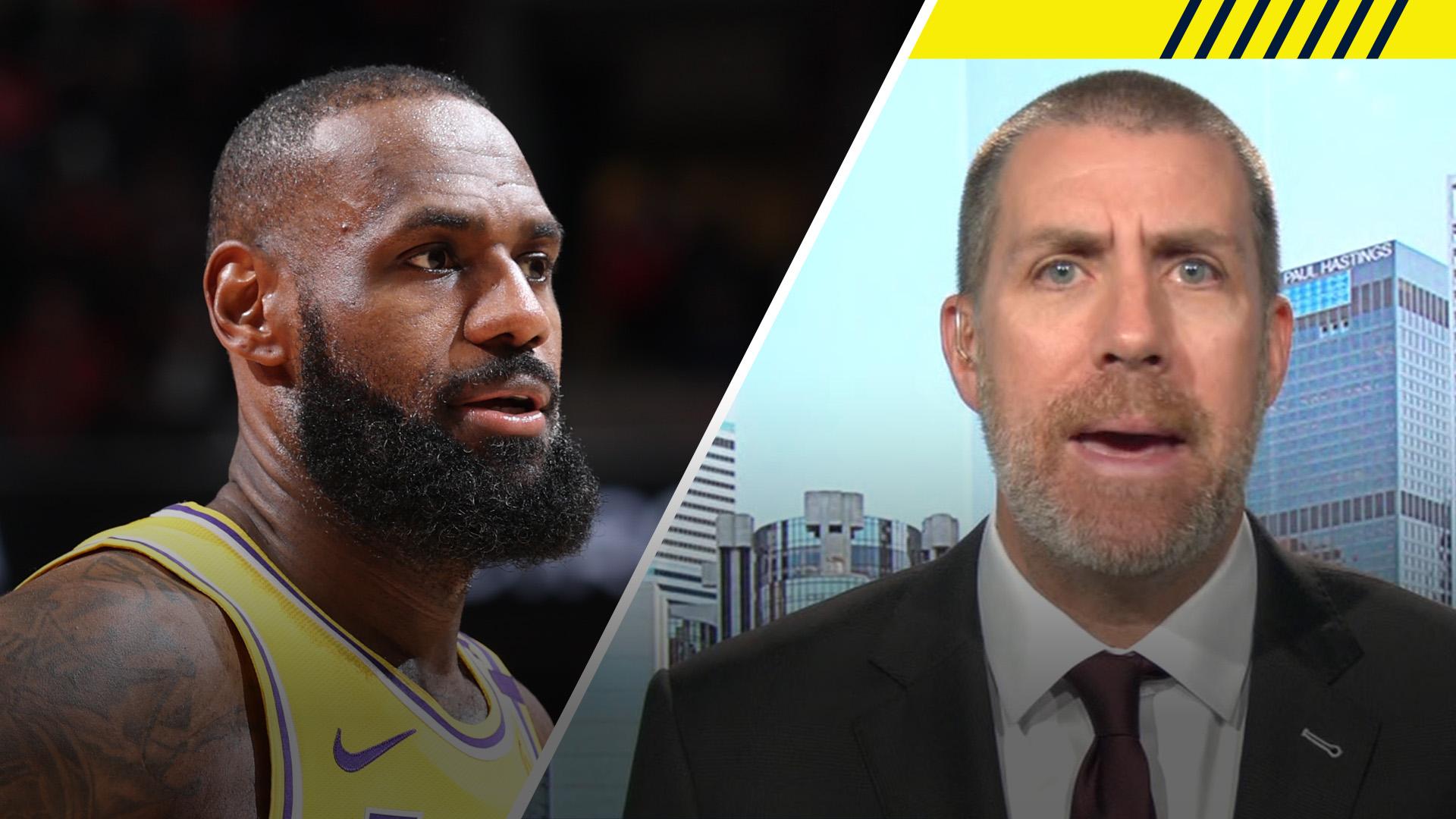 MacMahon: LeBron's play down the stretch 'shocking to see'