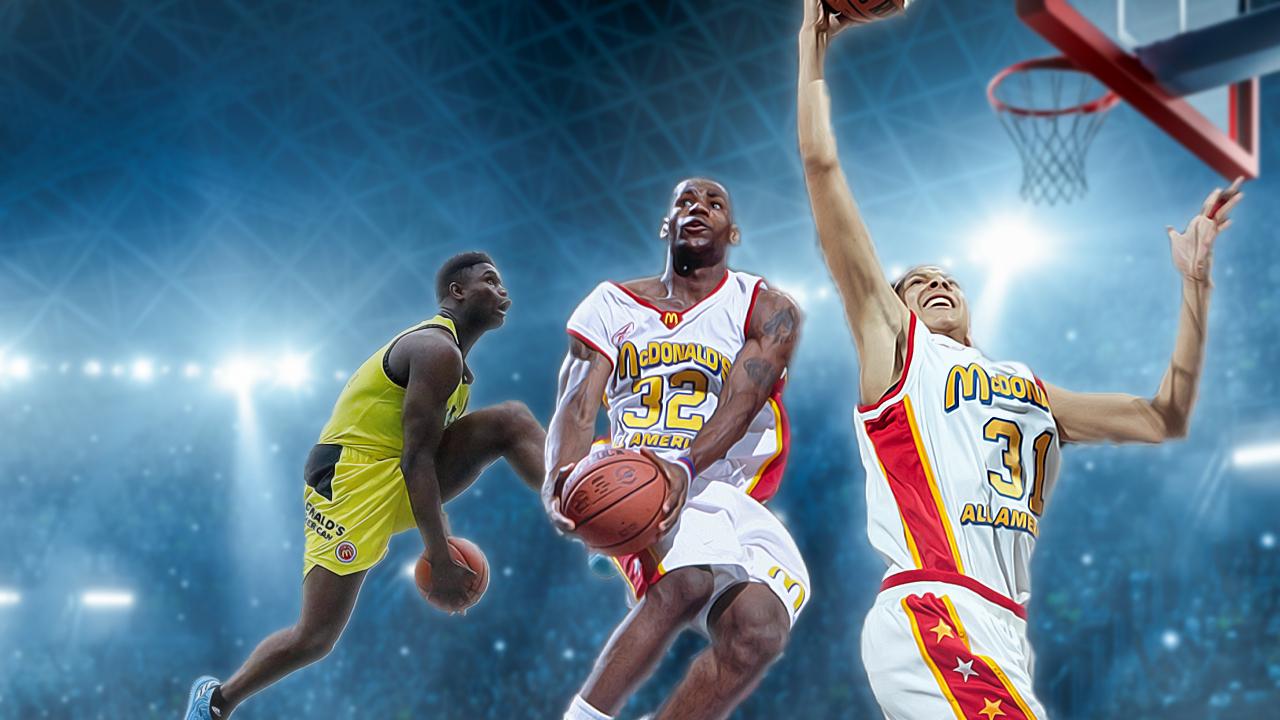 From Vinsanity to LeBron to Zion: The best of McDonald's dunk contest