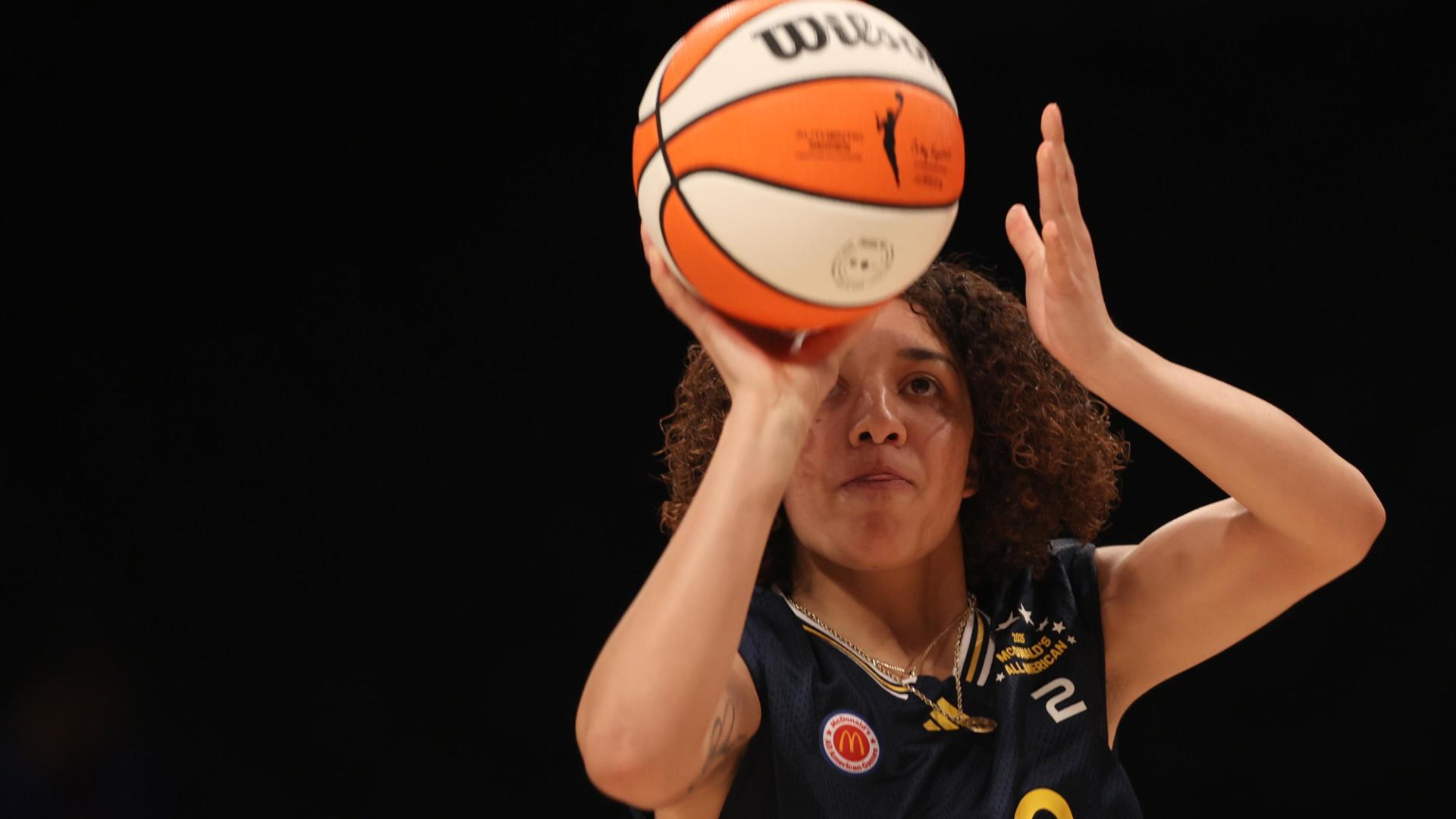 No. 1 recruit Aaliyah Chavez wins Girls' All American 3-point contest