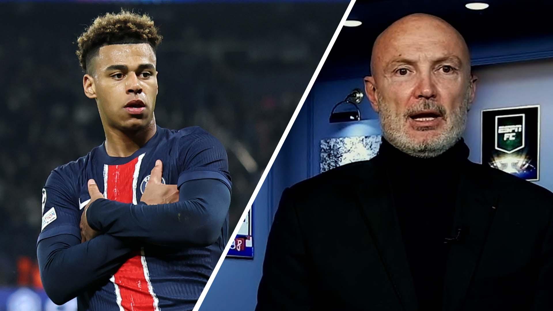Leboeuf: 'Sky's the limit' for PSG's Désiré Doué