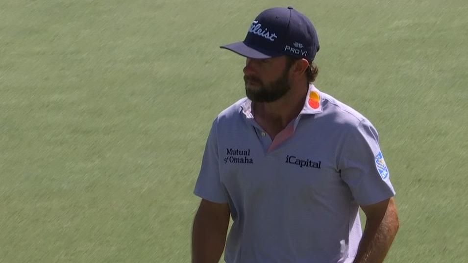 Cameron Young misses 2 tap-ins for disaster triple-bogey