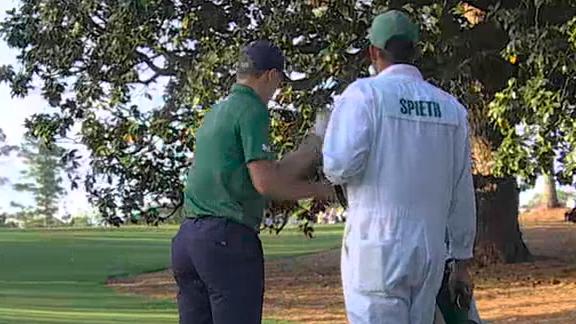 Frustrated Spieth told to 'get over it' by caddie