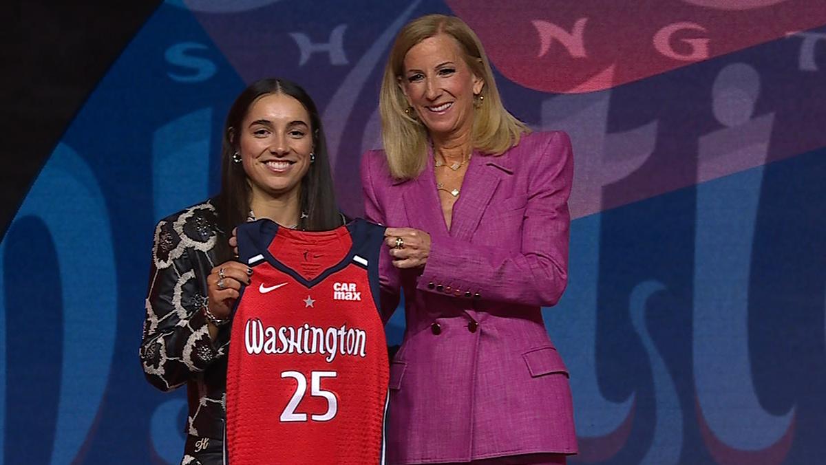 Georgia Amoore taken No. 6 with Mystics' 3rd first-round pick