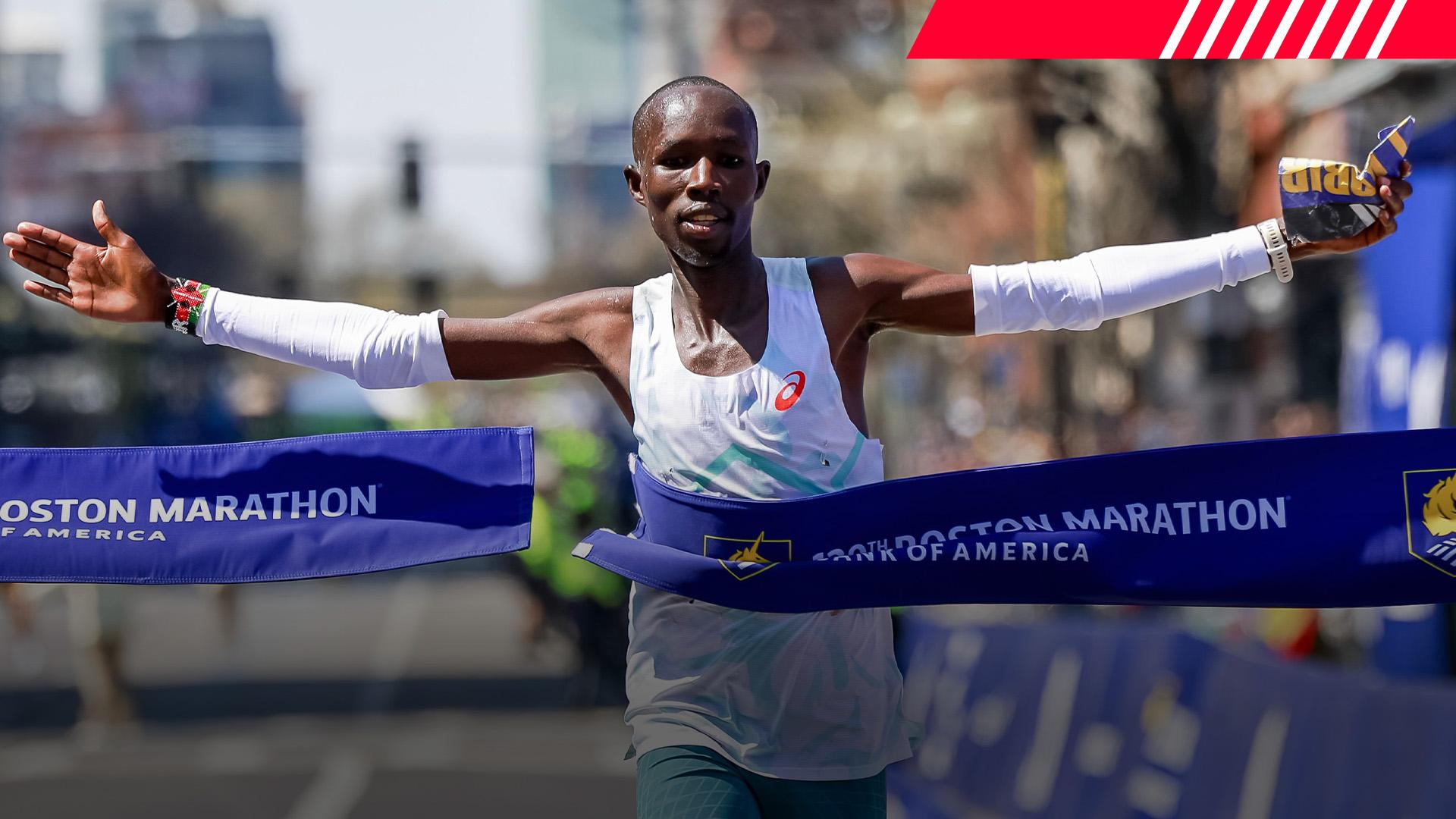 Kenya's John Korir wins Boston Marathon in 2nd-fastest time