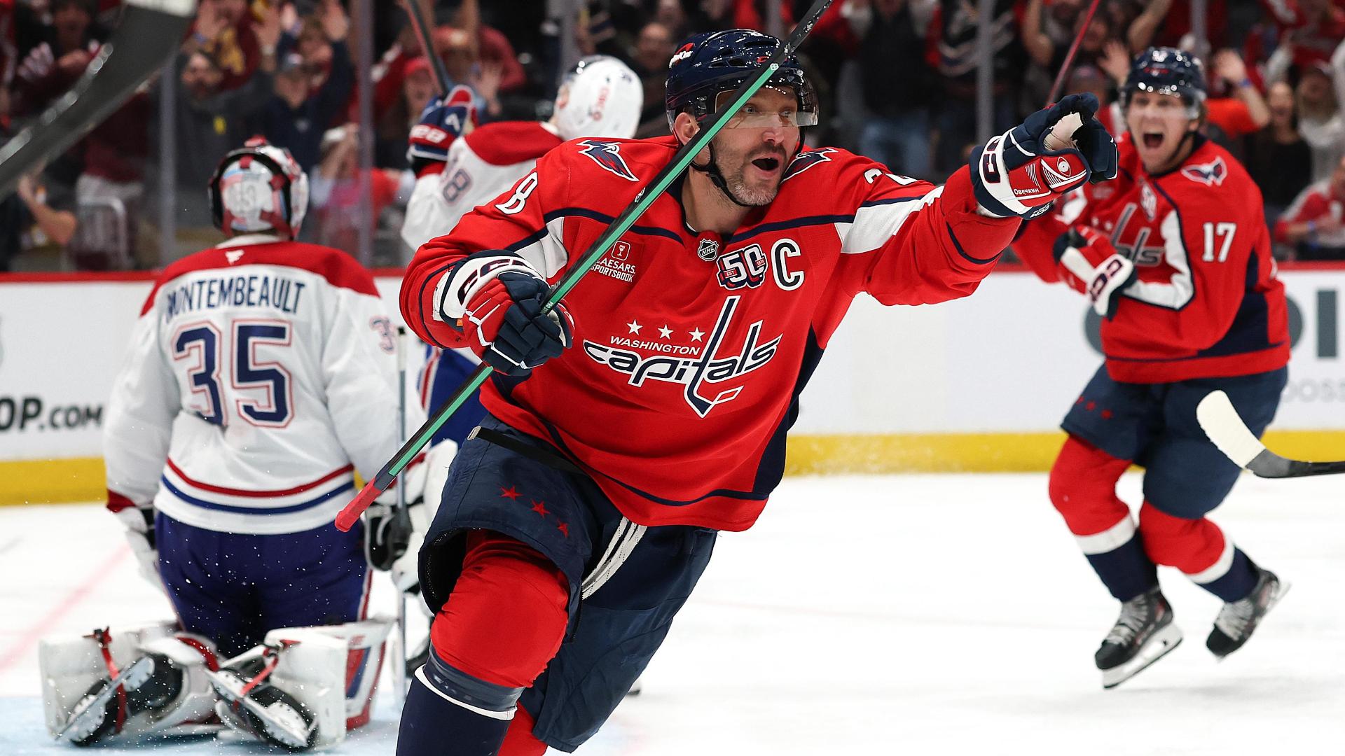 Alex Ovechkin's OT goal wins Game 1 for Capitals