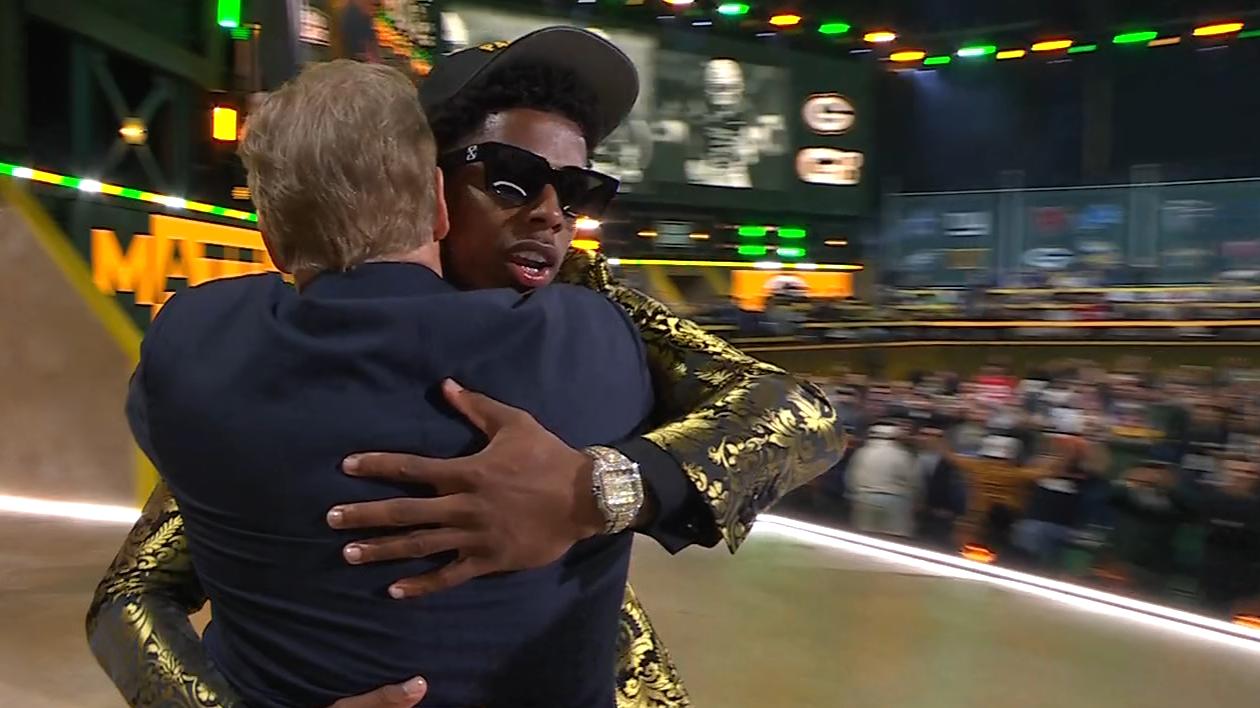 Packers fans amped after Matthew Golden selected by Green Bay