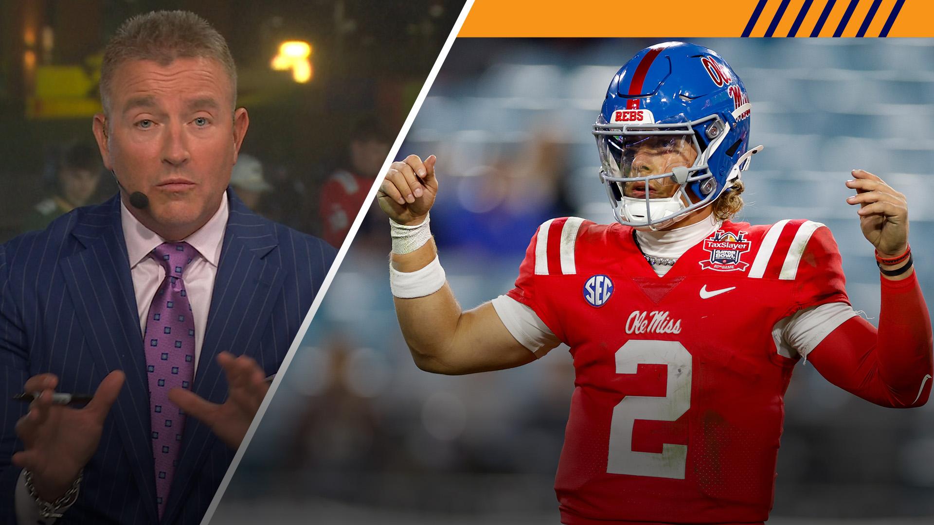 Herbstreit: Jaxson Dart 'could be that guy' for the Giants