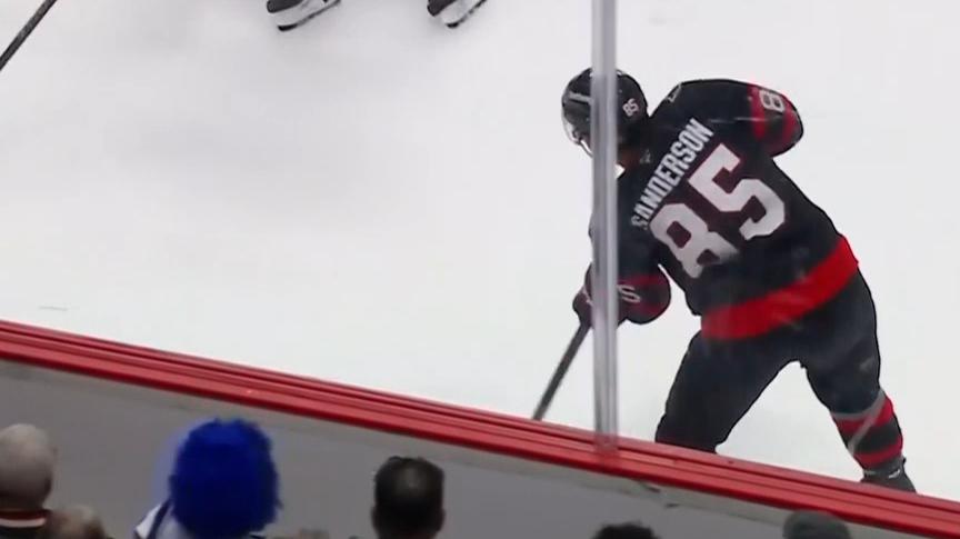 Jake Sanderson sends Ottawa fans into a frenzy with Game 4 OT winner