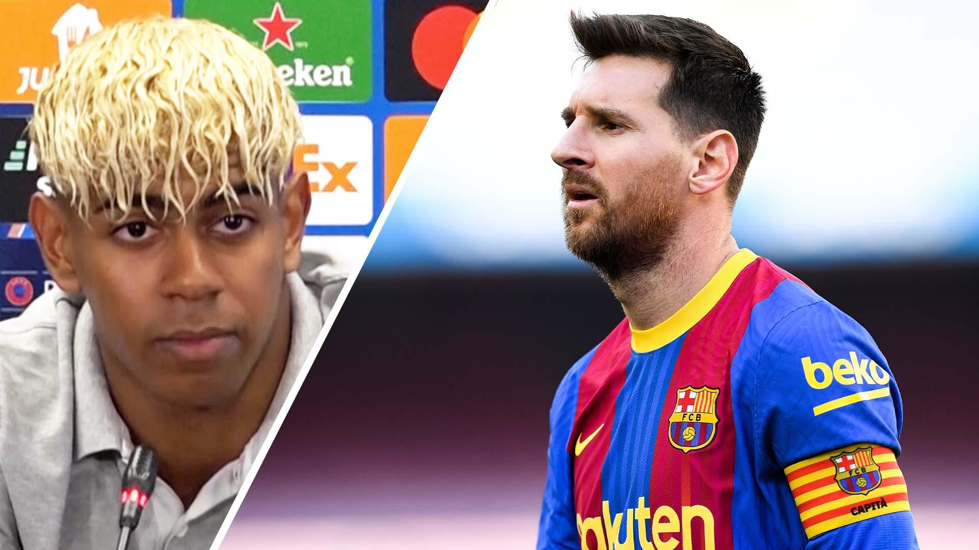 Yamal: I don't compare to Messi