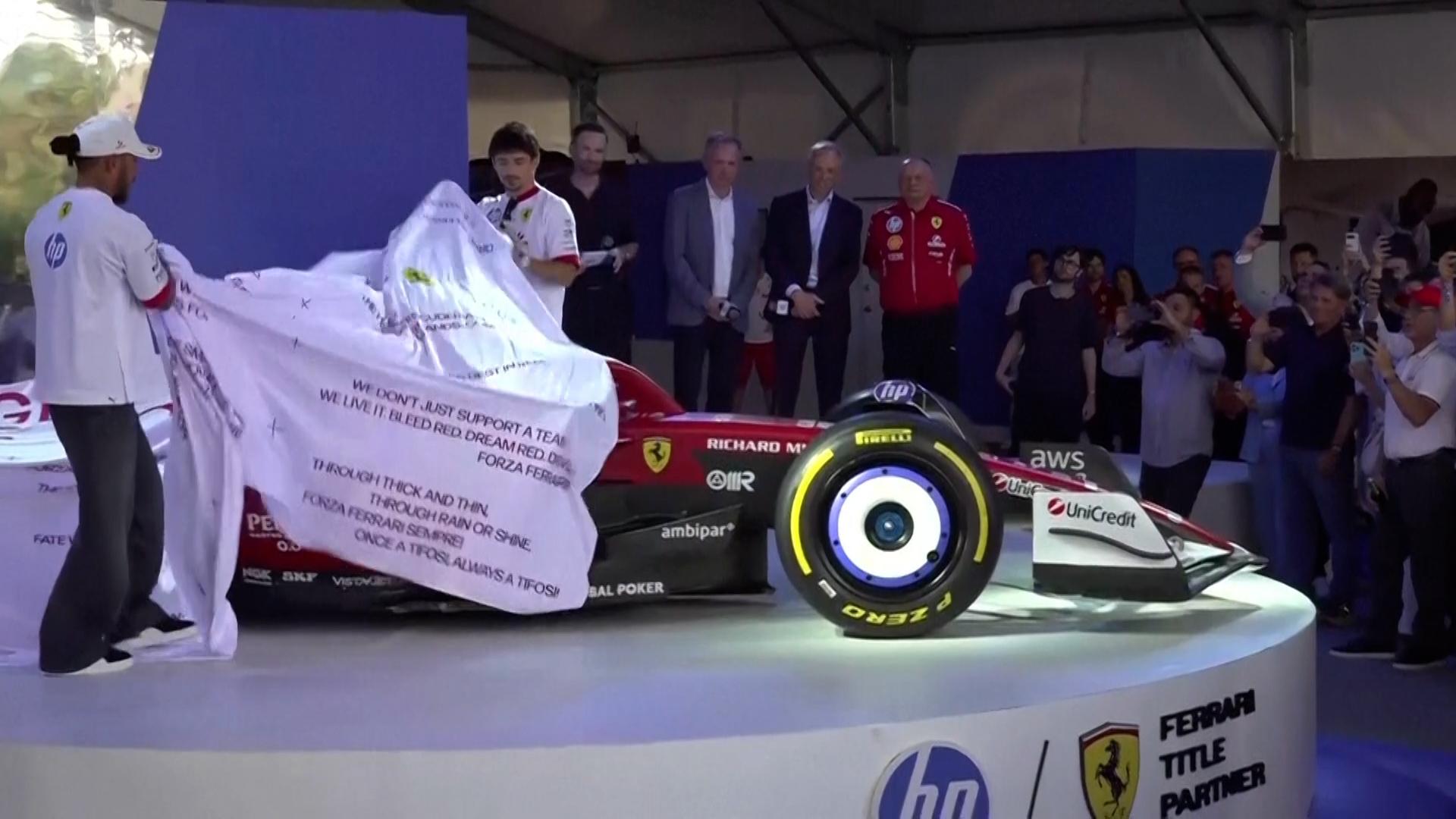 Ferrari reveal special livery for Miami Grand Prix
