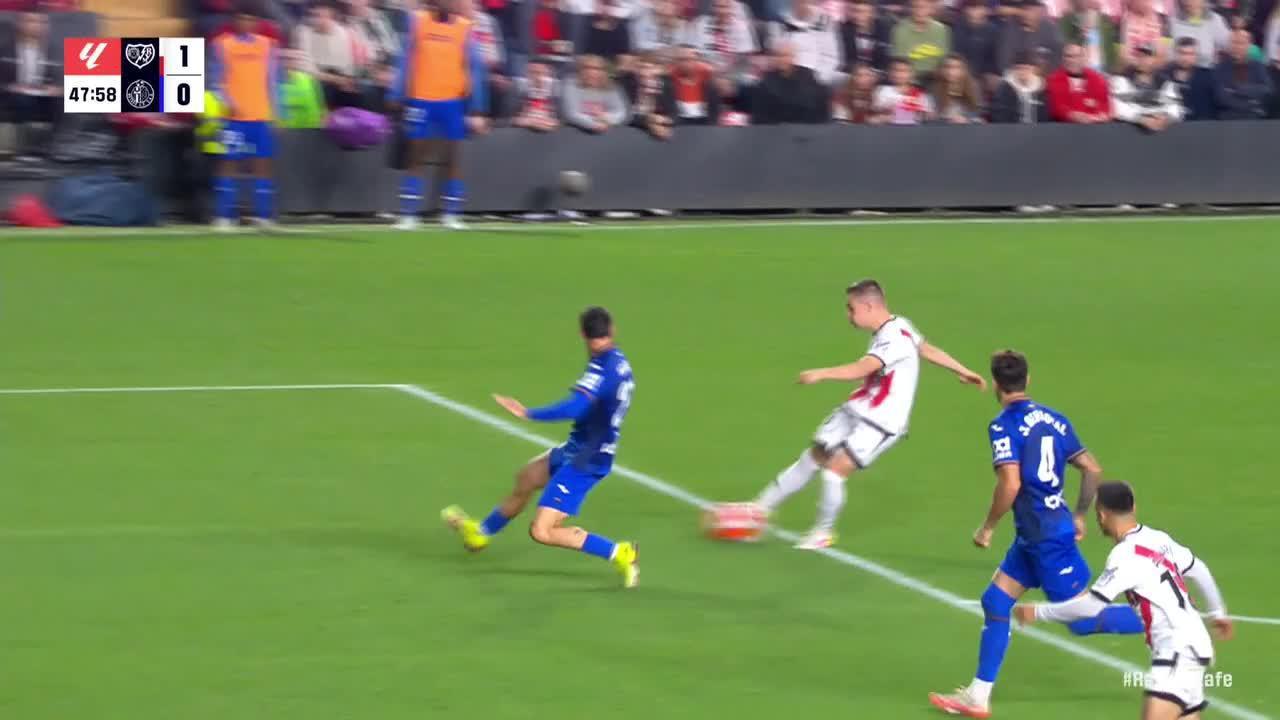 David Soria makes a great save