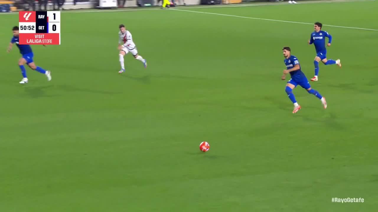David Soria makes a great save