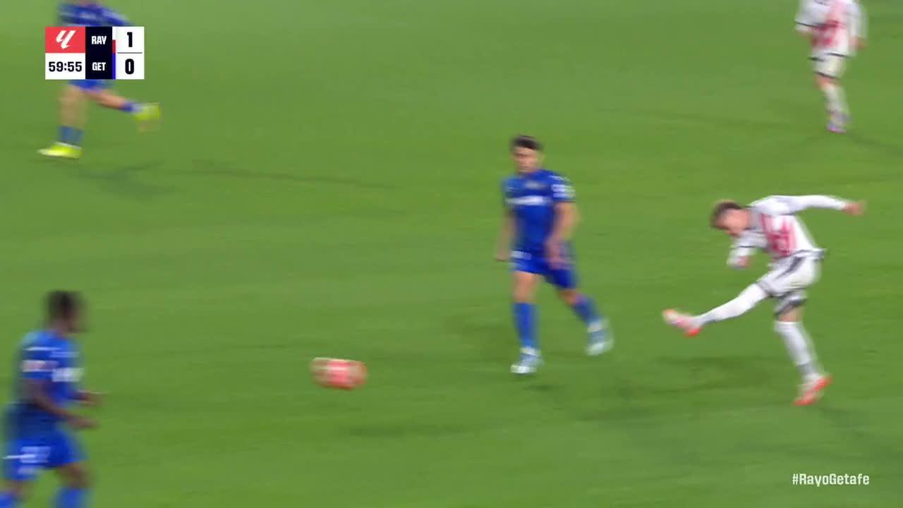 David Soria makes a great save