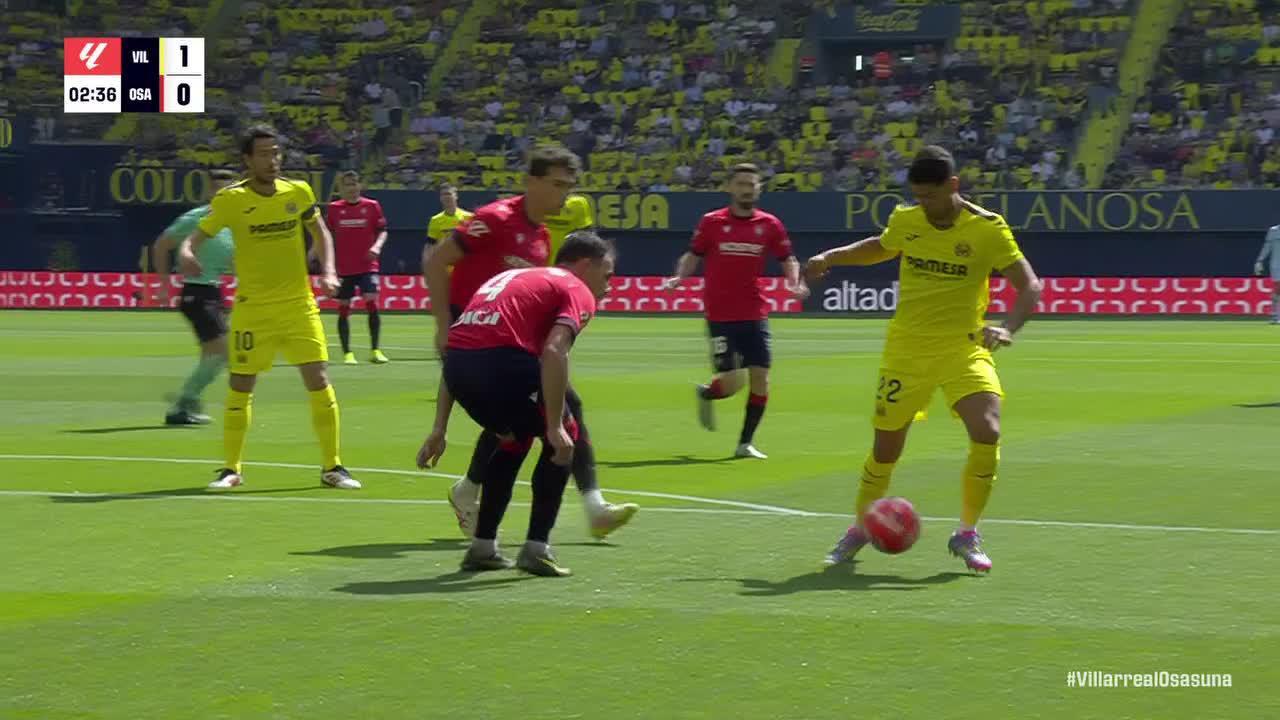 Ayoze Pérez scores goal for Villarreal
