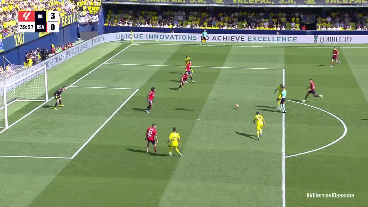 Ayoze Pérez slots in the goal for Villarreal