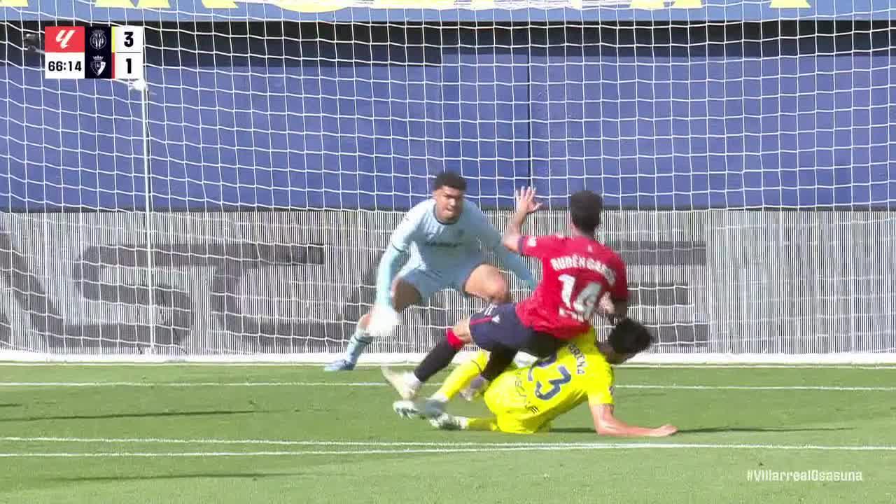 Rubén García finds the back of the net for Osasuna