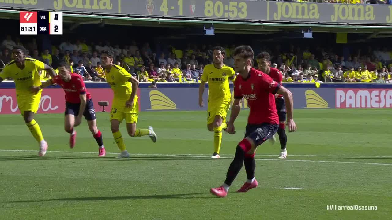 Aimar Oroz slots home Penalty Goals vs. Villarreal