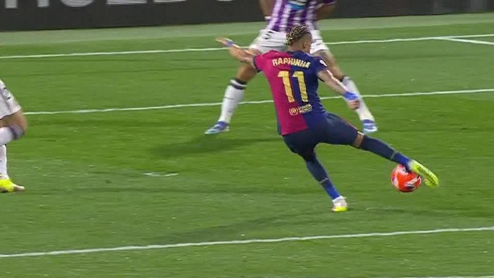 Raphinha nets the equalizer