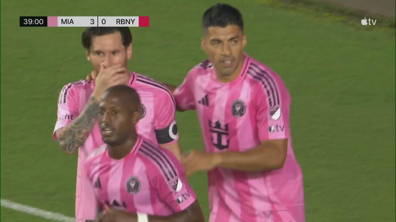 Luis Suarez nabs third Inter Miami goal before halftime