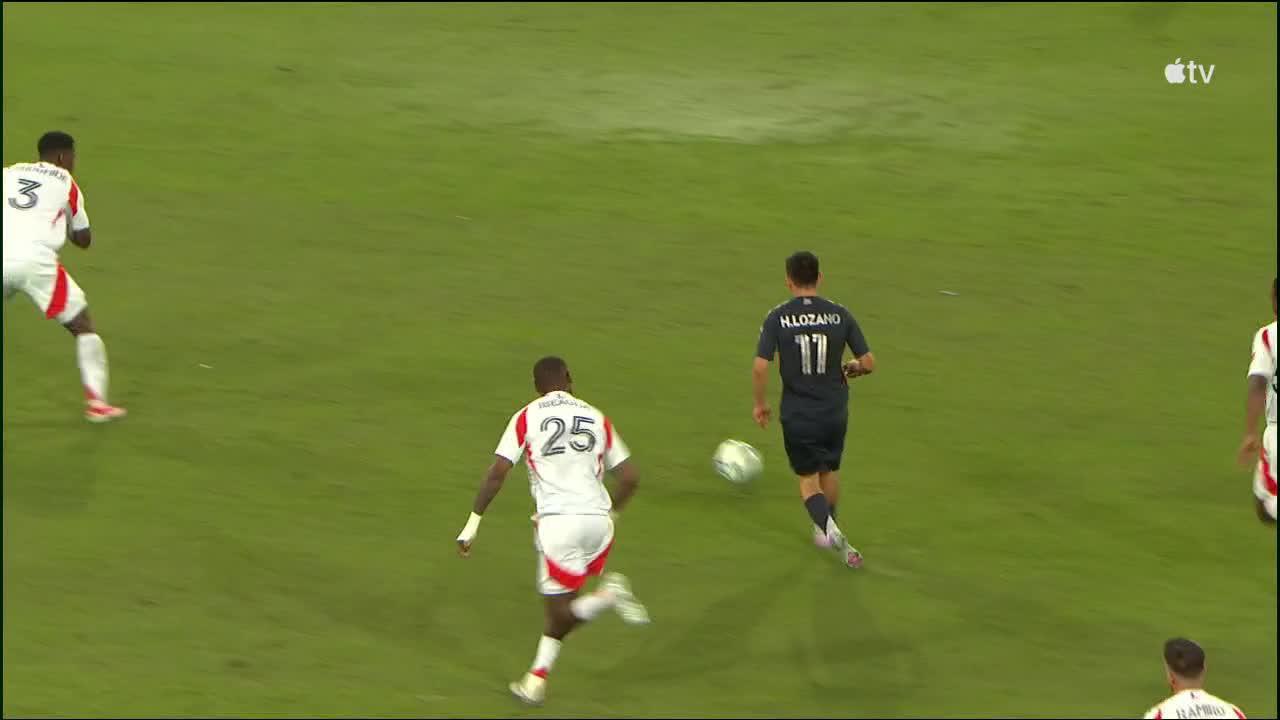 Anders Dreyer slots in the goal for San Diego FC