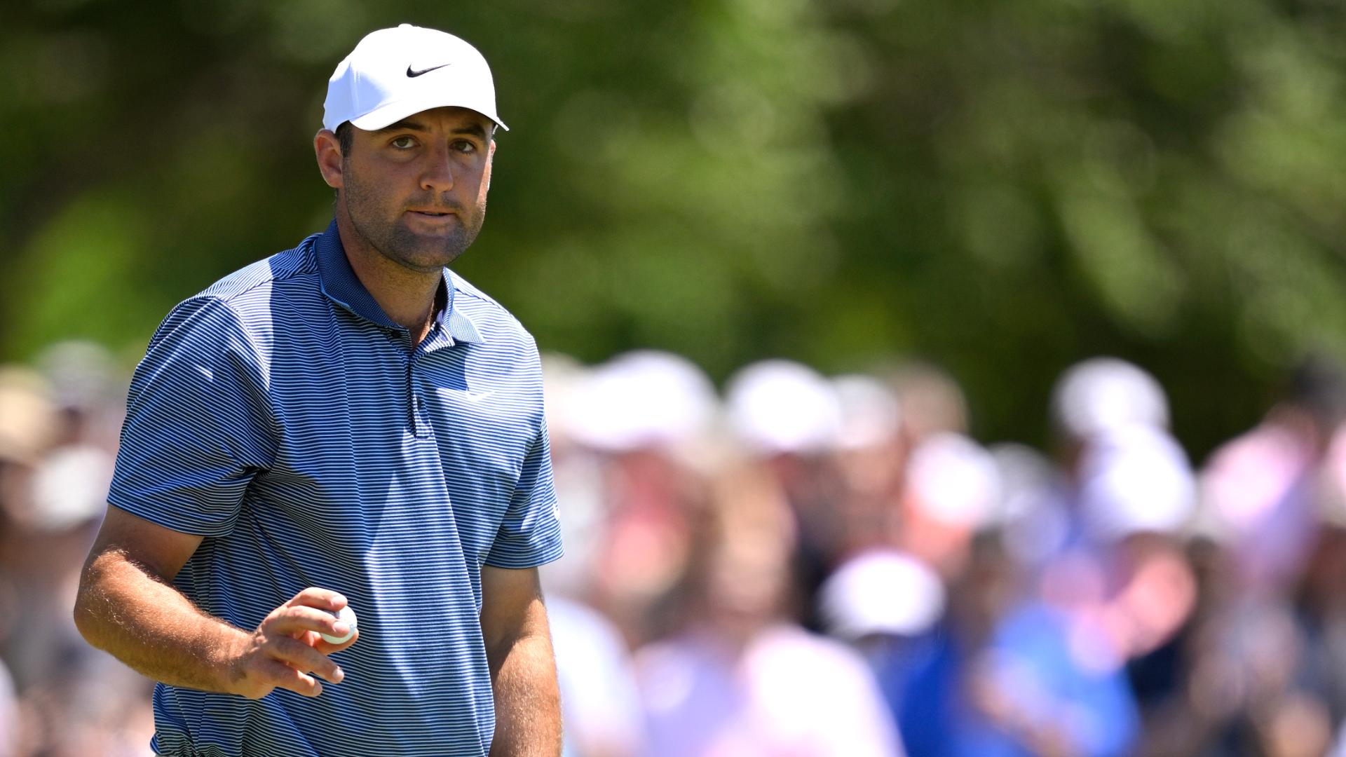 Scheffler drains eagle to move 29 under par