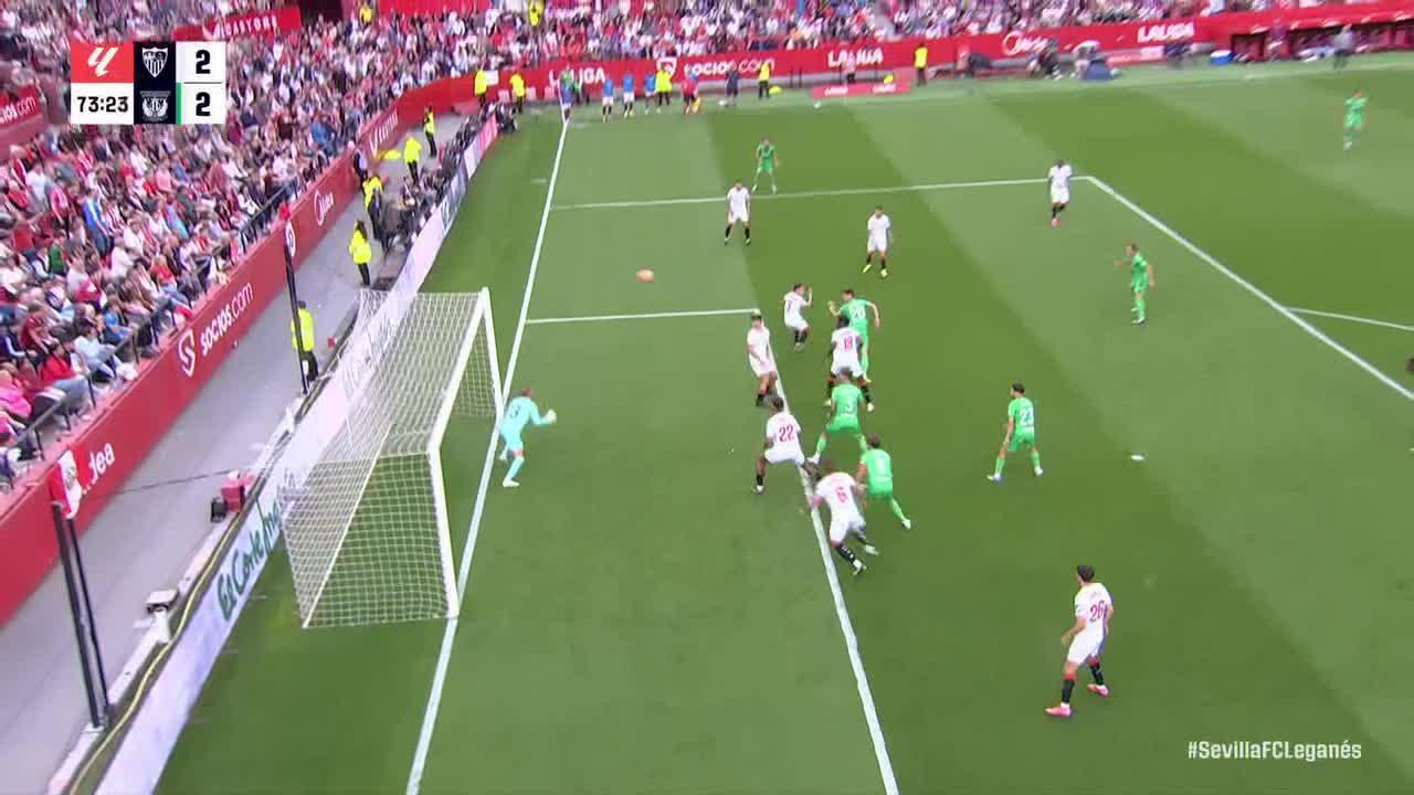 Javi Hernández scores goal for Leganés