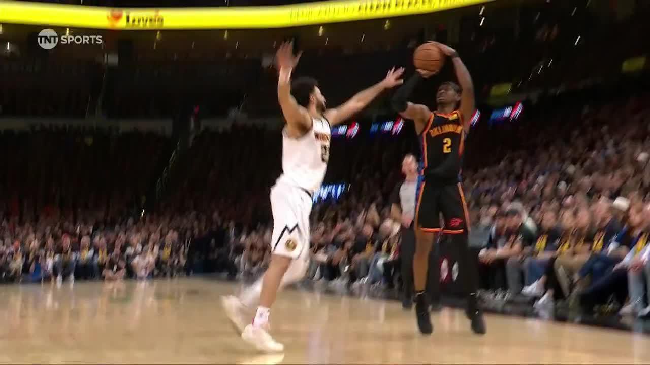 SGA drills and-1 trey for Thunder