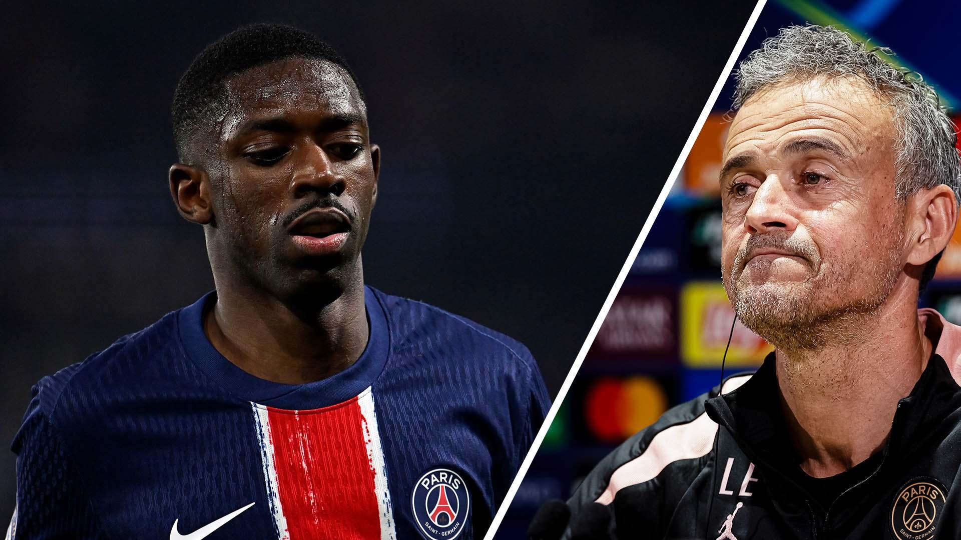 Luis Enrique: Dembélé is back for UCL semifinal second leg