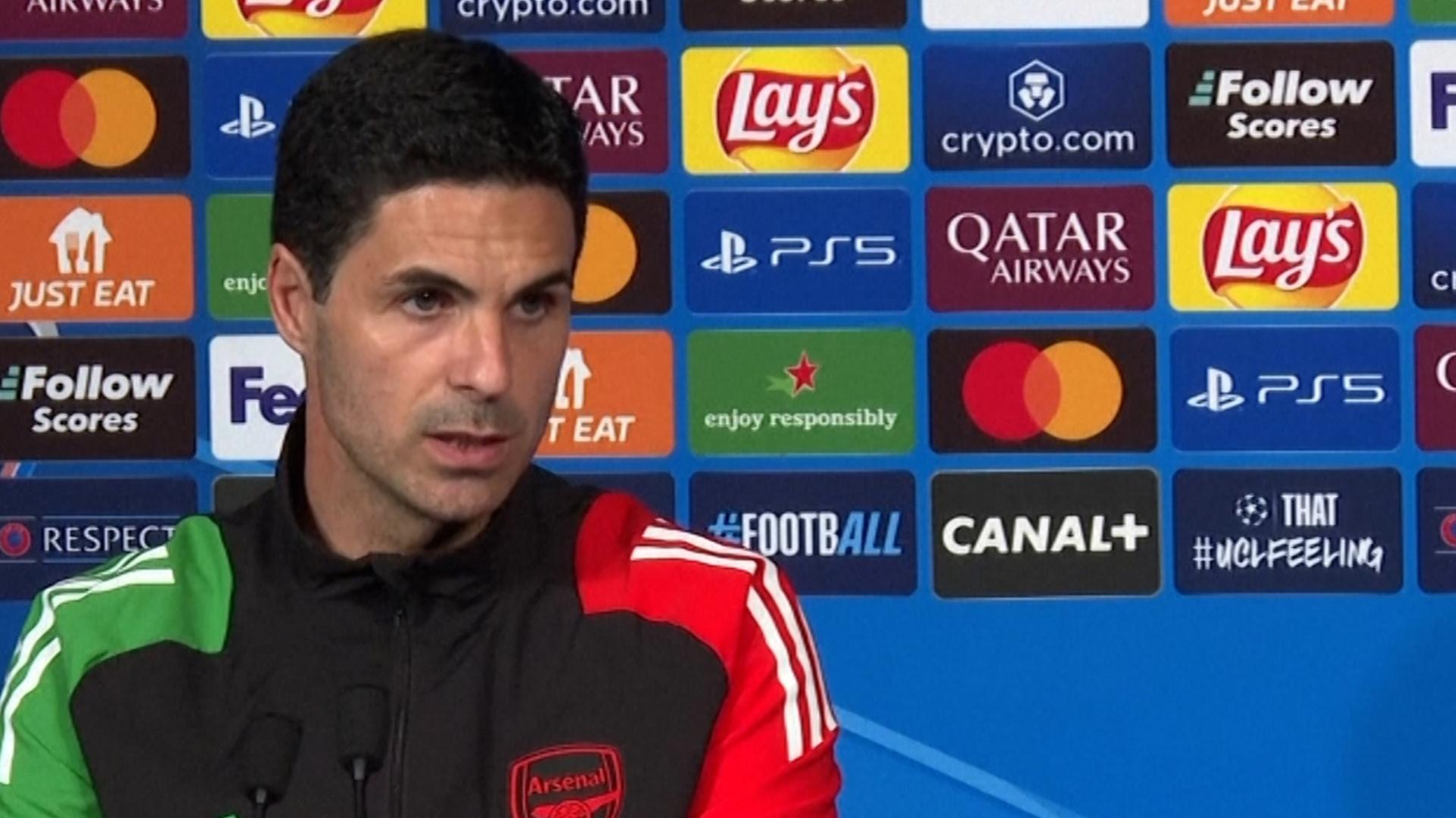 Arteta: Arsenal are in Paris to make history vs. PSG