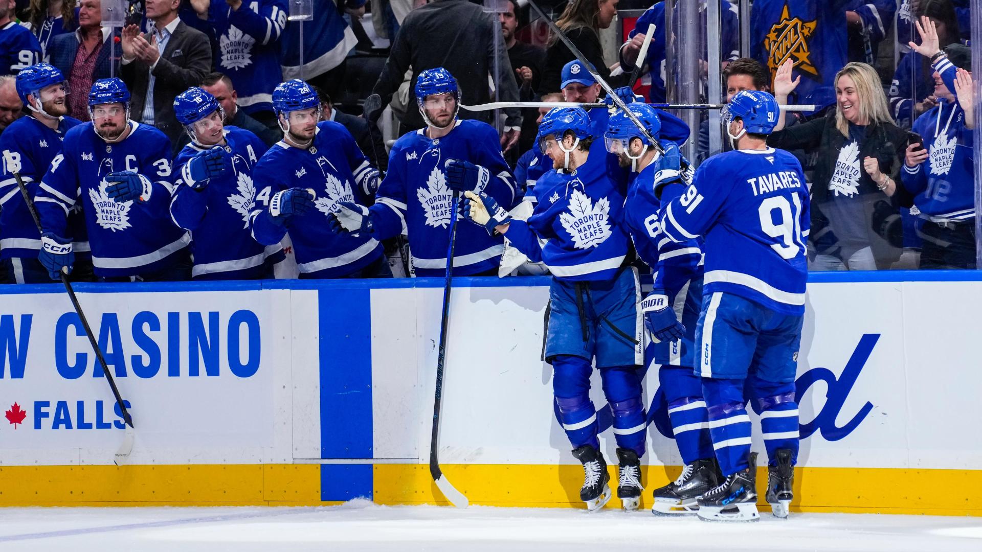 Mitch Marner answers Panthers' tying goal to clinch Game 2