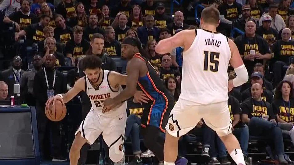 Jokic fouls out in the 3rd quarter with Denver down 41