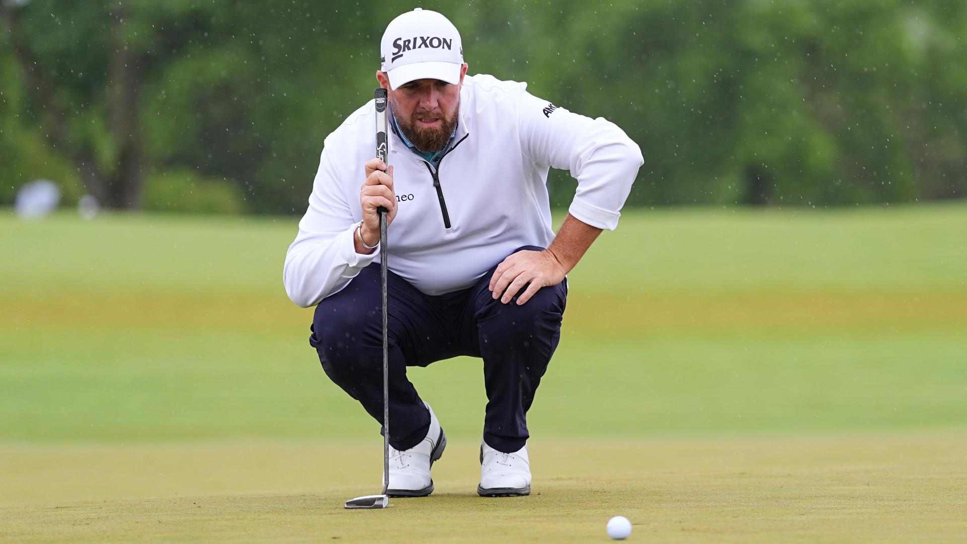 Shane Lowry makes 53-foot birdie putt for co-lead at Truist Championship