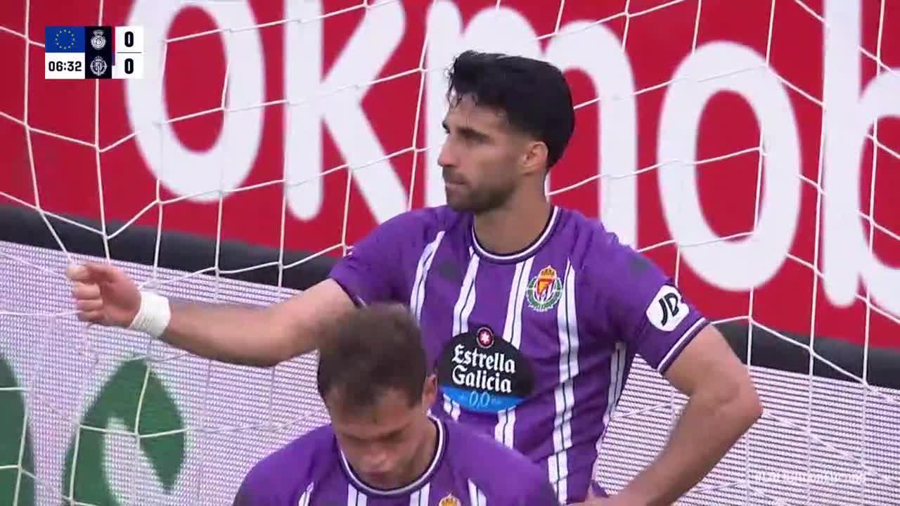 Dominik Greif makes a great save