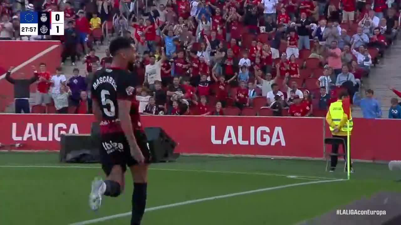 Omar Mascarell scores in the 28'