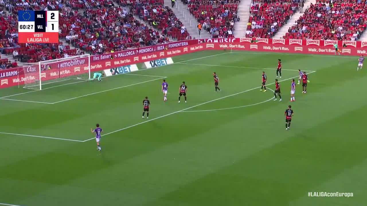 Dominik Greif makes a great save