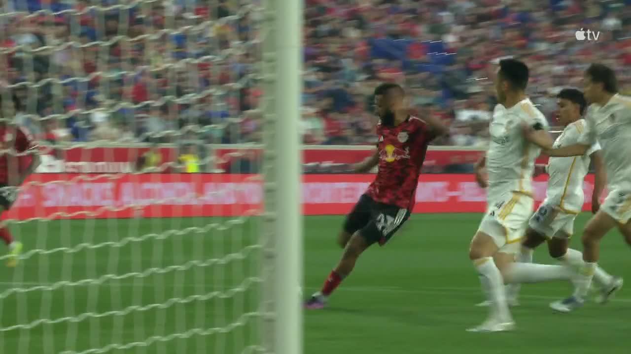 Choupo-Moting slots in the opening goal for NY Red Bulls