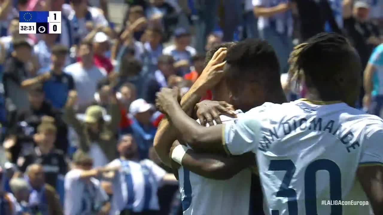 Seydouba Cisse gets on the scoresheet for Leganés