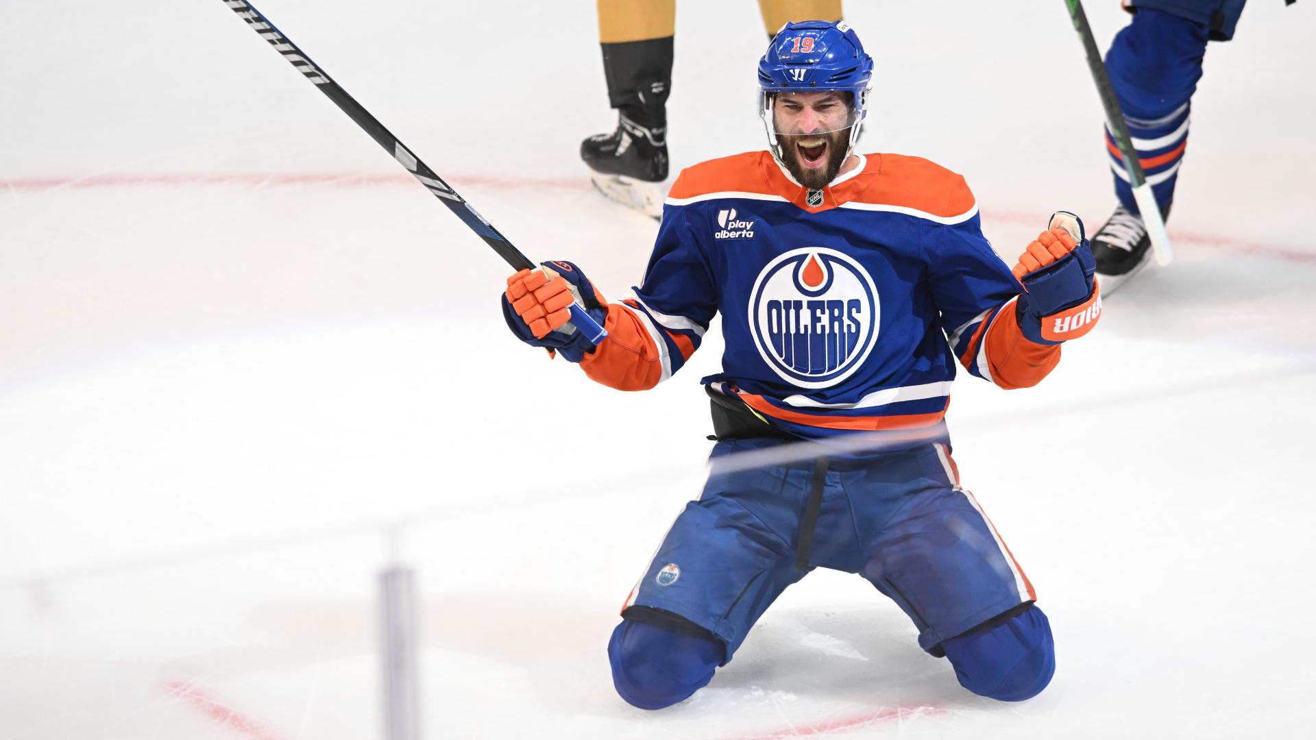 Adam Henrique gives Oilers an early lead