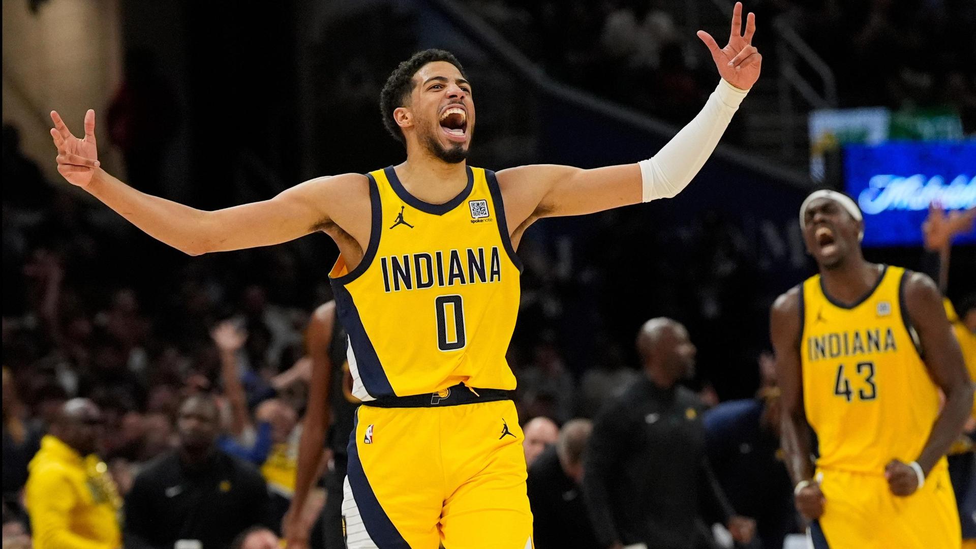 Tyrese Haliburton drops 31 to close series for Pacers