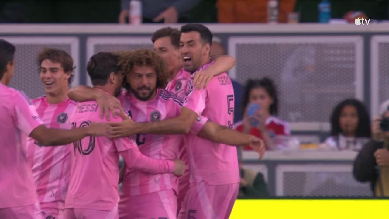 Maxi Falcon gives Inter Miami the lead after 35 seconds